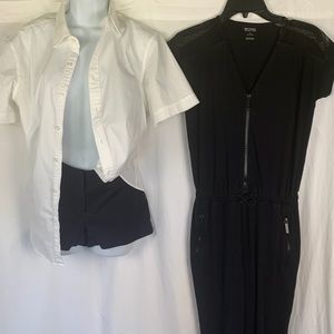 Michael Kors 3pc LOT Jumper XS/ Shorts sz 2/Top S